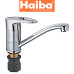 Змішувач для умивальника ялинка на гайці HAIBA XIDE Chr-555 15cm