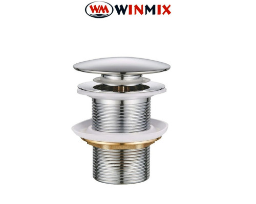 Донный клапан для умывальника POP-UP-04 1 1/4'' (кнопка), Winmix. Польша