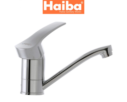 Змішувач для умивальника ялинка на шпильці HAIBA ONIX (Chr-004) 15cm