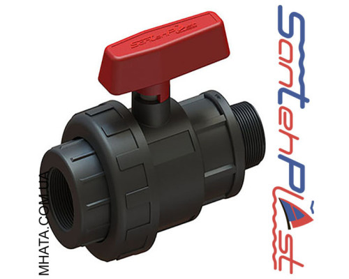 Santehplast Кран із внутрішнім зовнішнім різьбленням 1 1/4 ВН DN 40