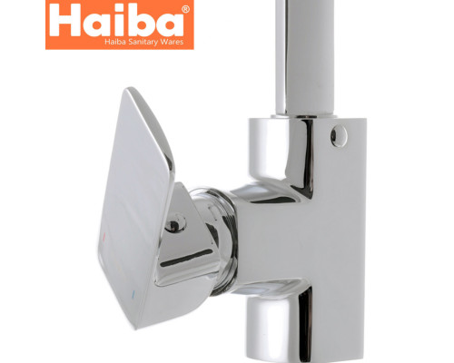 Змішувач для кухні Вухо HAIBA Kubus (Chr-017)