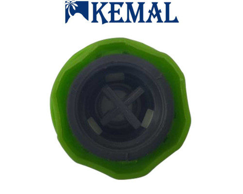 Коннектор 3/4 с аквастопом для шланга Kemal M1027, Турция