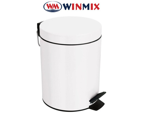 Відро для сміття білого кольору Winmix Plain MB0130 White (30 л)