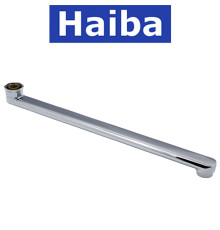 Гусак Haiba для ванни плоский прямий 35 см