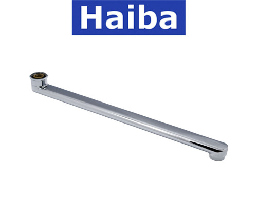 Гусак Haiba для ванни плоский прямий 35 см