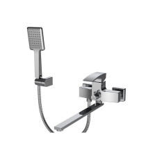 Смеситель для ванны с длинным изливом KB-42007-01 (Цвет хром), Чехия