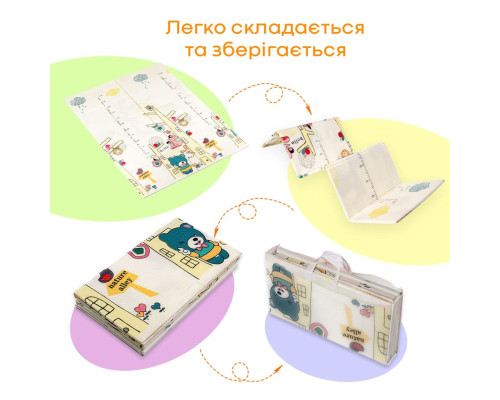 Коврик детский 1,2х1,8mх8mm Ростомер-Деревья ростомер (284) SW-00001379