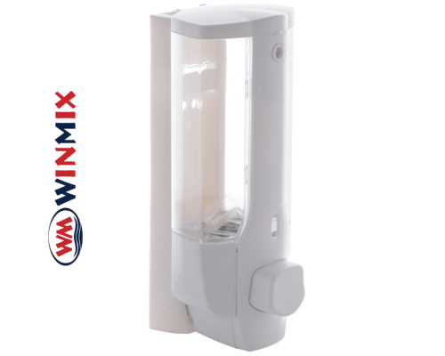 Дозатор для жидкого мыла настенный WInmix LR406 белый ( объем 350 мл)
