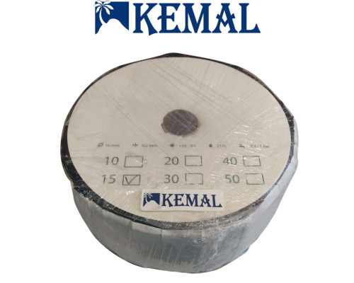 Лента эмиттерная для капельного полива Kemal Garden Drip 15 (500м) 9 mil, Турция