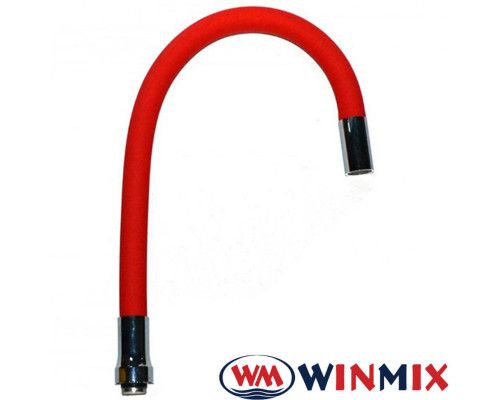 Гусак силіконовий гнучкий Winmix Red (червоний)