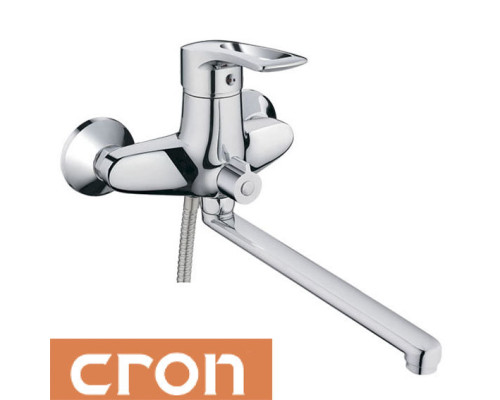 Змішувач для ванни довгий ніс Cron Hansberg (Chr-006)