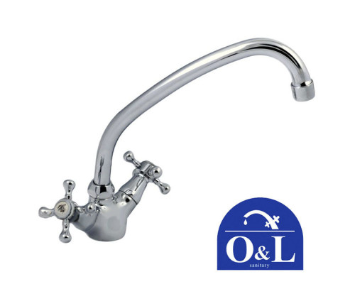 Смеситель для умывальника O&L Mayfair Euro Product (Chr-271)