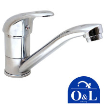 Смеситель для умывальника елка на шпильке 15см O&L OL Euro Product (Chr-004)