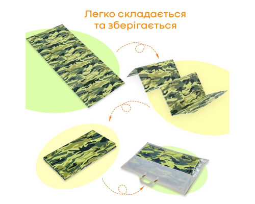 Камуфляжный коврик "Милитари" 200х75х1см (265) SW-00000874