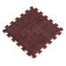 Підлога-пазл плюшевий КОРИЧНЕВИЙ 30*30*1cm (D) SW-00002082