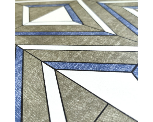 Самоклеющаяся пленка васильковые ромбы 0,45х10м SW-00001256