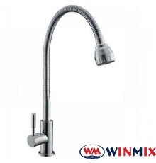 Однокран рефлекторний гусак WINMIX Mono SUS 01 Reflector (нержавіюча сталь)
