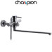 Смеситель для ванны длинный нос Champion Sus-006 EURO Chrome (хромированная нержавеющая сталь)
