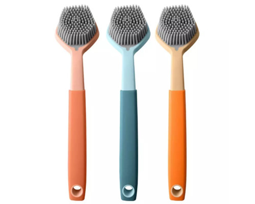 Ершик-щетка силиконовый для мытья посуды