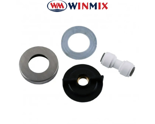 Однокран для питної води чорний WINMIX MONO-07.SUS FILTER GRAPHITE (нержавіюча сталь)