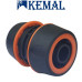 Муфта прогумована сполучна 3/4 для шлангу Kemal LUX M1029, Туреччина