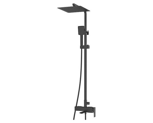 Душевая колонна со смесителем KB-56010-05 Black (Цвет черный, лейка 30*30), Чехия