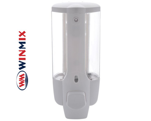 Дозатор для жидкого мыла настенный WInmix LR406 белый ( объем 350 мл)