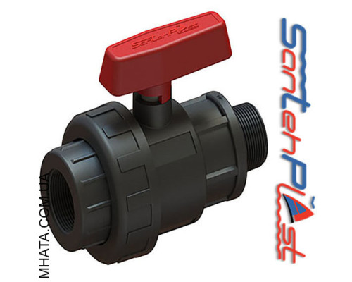 Santehplast Кран із внутрішнім зовнішнім різьбленням 1 1/2 ВН DN 50