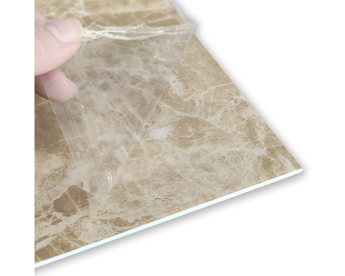 Декоративная ПВХ плита кремовый мрамор 1,22х2,44мх3мм SW-00001398