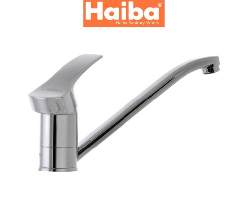 Змішувач для кухні ялинка на шпильці 25см HAIBA ONIX (Chr-004)