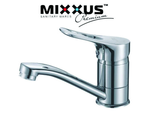 Змішувач для умивальника ялинка на шпильці 15см MIXXUS Arizona (Chr-004), Польща