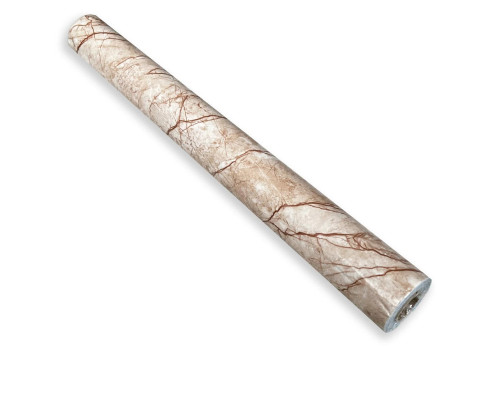 Самоклеющаяся пленка бежевый мрамор классический 0,45х10мх0,07мм SW-00001277