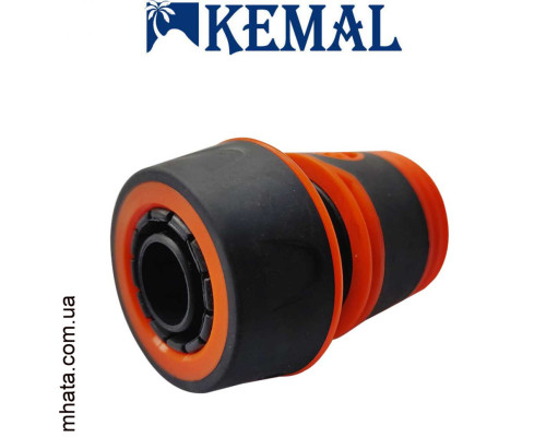 Конектор прогумований 3/4 для шлангу Kemal M3006, Туреччина