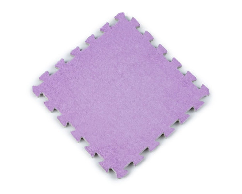 Підлога-пазл плюшевий ФІОЛЕТОВИЙ 30*30*1cm (D) SW-00002086