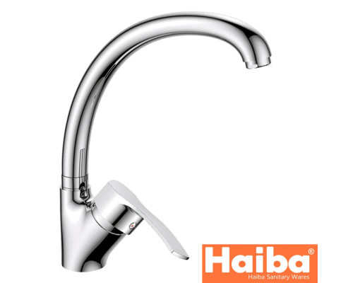 Змішувач для кухні Вухо HAIBA ONIX (Chr-011)