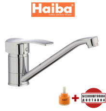 Змішувач для кухні ялинка на шпильці 25см HAIBA ONIX (Chr-004)