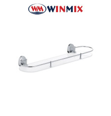 Скляна полиця з відкидним обмежувачем Winmix LR3307-1
