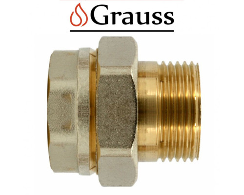 Згін американка пряма нікельована Grauss d1", Німеччина