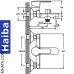 Смеситель для ванны короткий нос HAIBA MARCO EURO (Chr-009)