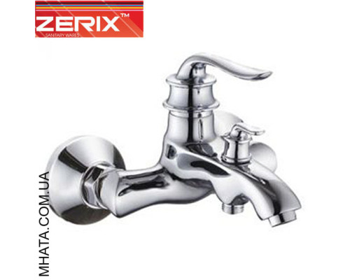 Смеситель для ванны короткий нос Zerix Z30219 Euro (Chr-009)