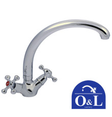 Смеситель для умывальника O&L SMES Euro Product (Chr-273)