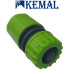 З'єднувач 1/2-5/8 для шланга з аквастопом Kemal M6003, Туреччина