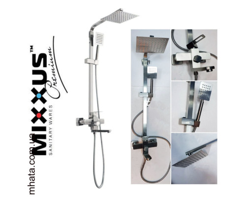 MIXXUS FIT-009-J Душевая колонна со смесителем из нерж. стали SUS304