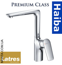 Змішувач для кухні Вухо HAIBA LATRES ATRIO (Chr-018)