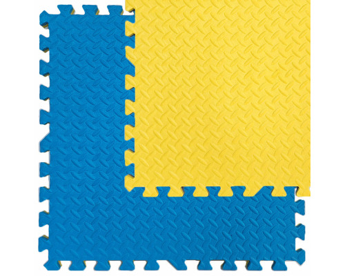 Напольное двустороннее покрытие YELLOW та BLUE 60*60cm*2cm (D) SW-00001845