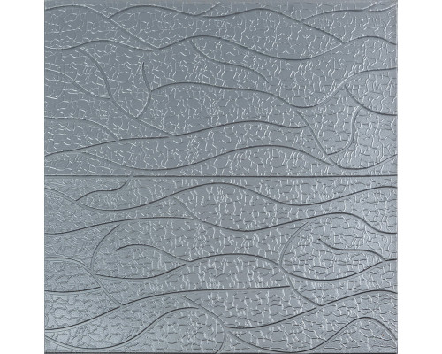 Панель 3D Silver 700*700*6mm (D) SW-00001951