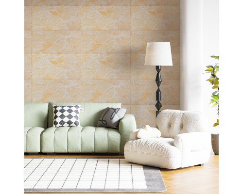 Самоклеющаяся 3D панель персиковый мрамор 700х700х4мм SW-00001343