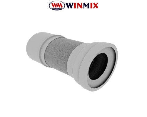 Гофротруба для унитаза GA-01-B армированная для пластиковой канализации диаметром 110 мм, Winmix Польша