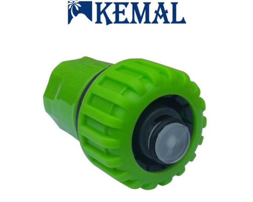 Коннектор 3/4 с аквастопом для шланга Kemal M1027, Турция