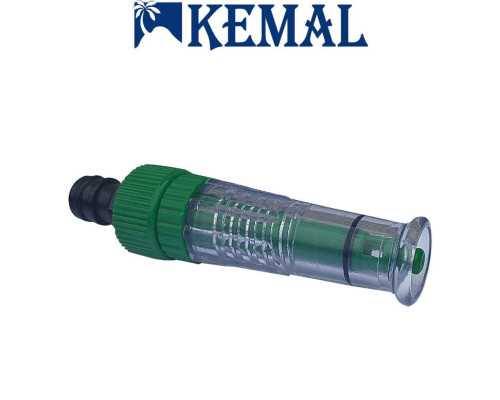 Пистолет для полива брандспойт прозрачный Kemal P5013 насадка на шланг